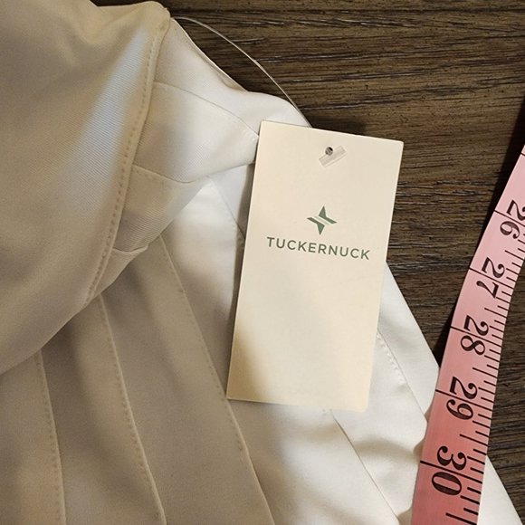 Tuckernuck White and Fresh Buds Tennis Skirt NWT White Small - Picture 6 of 9